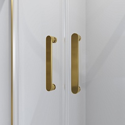 Niagara Душевой уголок Nova 90x90 NG-6406-08 Gold – фотография-4